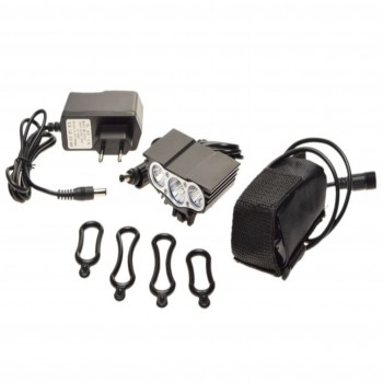 LAMPA ROWEROWA PRZÓD 3 x...