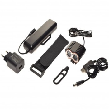 LAMPA ROWEROWA PRZÓD 2 x...