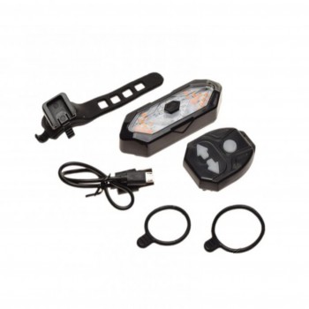 LAMPA ROWEROWA TYŁ LED +...