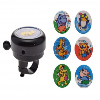 DZWONEK ROWEROWY CZARNY...