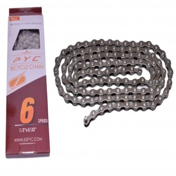ŁAŃCUCH ROWEROWY 6 RZ. PYC...