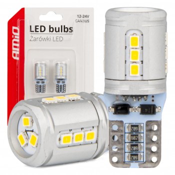 Żarówki LED CANBUS T10e W5W...
