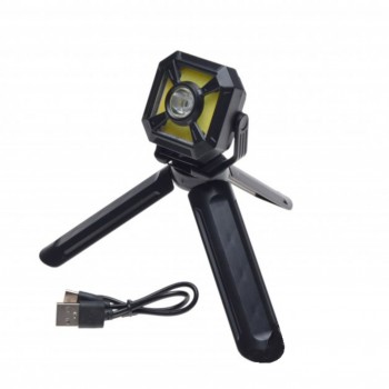 Latarka mini led + stojak 